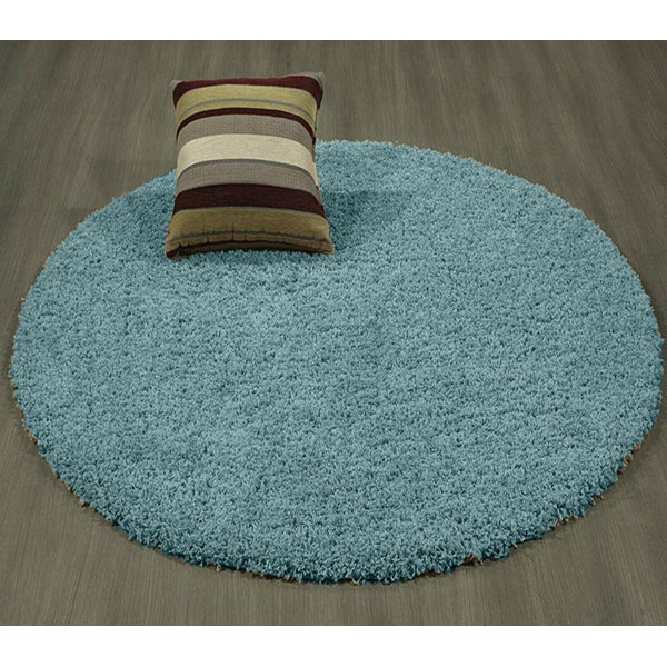 Latitude Run Kailum Shaggy Duck Egg Blue Rug Wayfair.co.uk